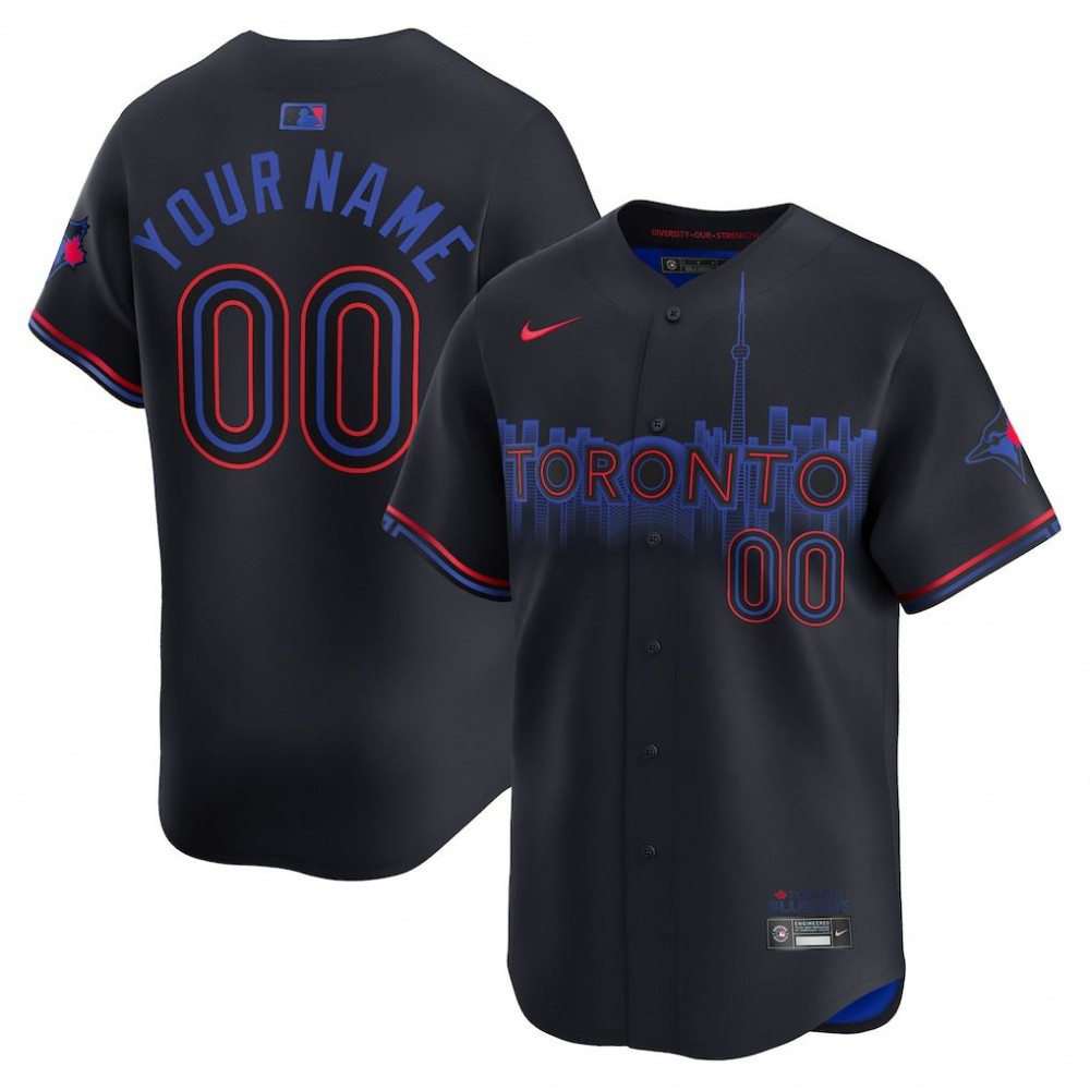 Toronto Blue Jays 2024 City Connect Limited Custom Jersey-Pro Kit Vault | Brand New 26/27 Sports Jerseys
